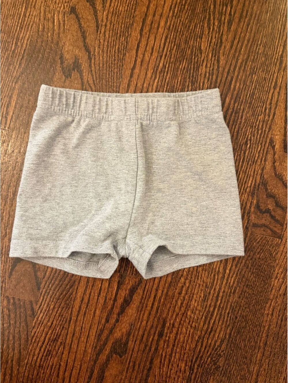 Hanna Andersson Gray Biker Shorts Size 3T Soft Cotton Stretch Durable